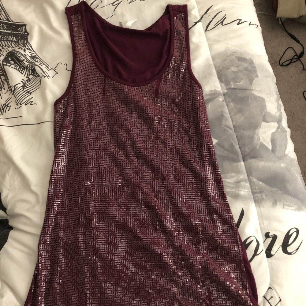 Sequins tank top,